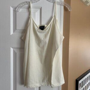 Lane Bryant Ivory Women's Tank Top (Size 22_24)